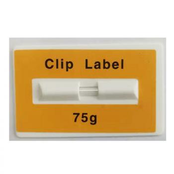 75g Clip Label