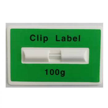 100g Clip Label