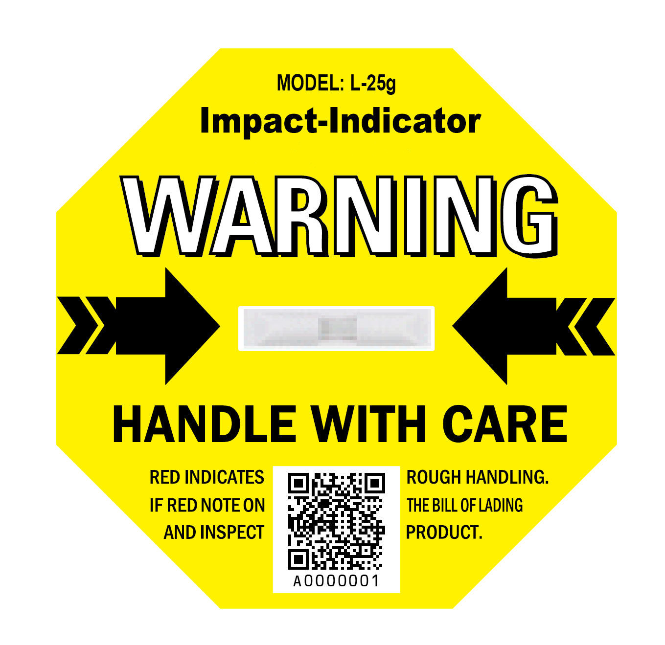 25g Shock Indicators